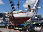 ID 7640 GYPSY (1939) - designed by Arch Logan and built by Bill Couldrey. This classic New Zealand-built yacht, having undergone a 5-year NZ$100,000 restoration was taking part in the 2012 Auckland...